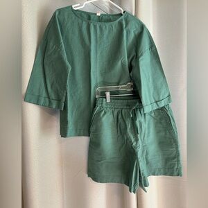 Grae Cove Teal 2-piece set